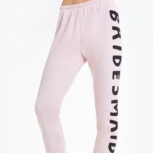 Wild fox bridesmaid sweatpants